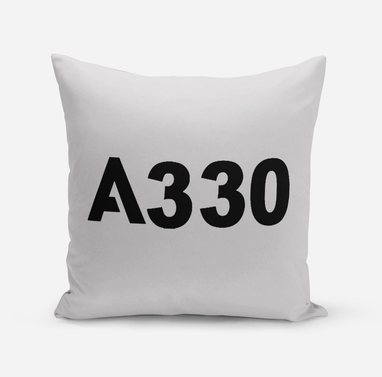 A330 Flat Text Designed Pillows