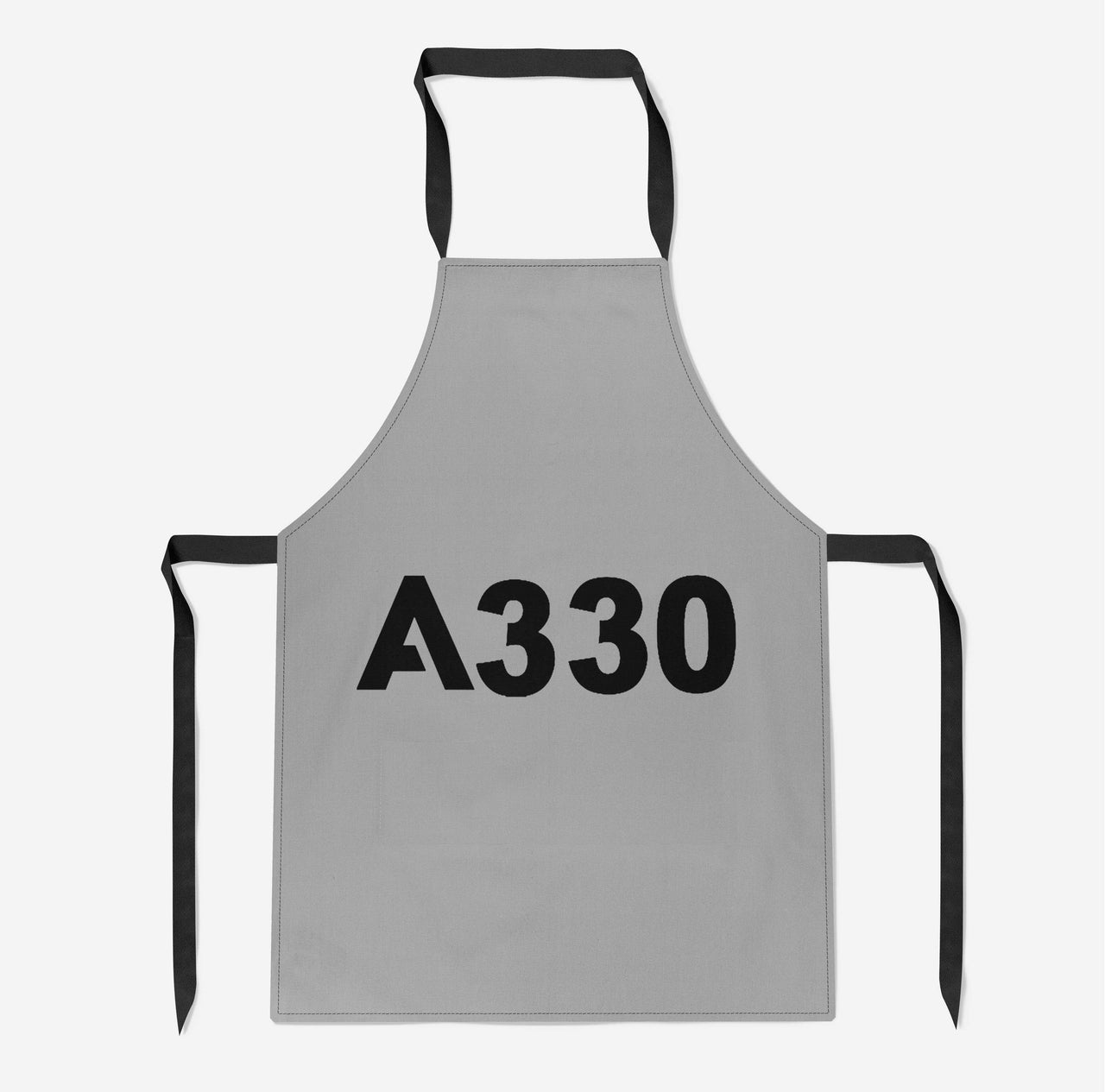 A330 Flat Text Designed Kitchen Aprons