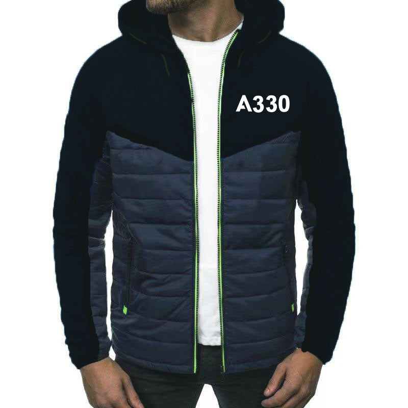 A330 Flat Text Designed Sportive Jackets