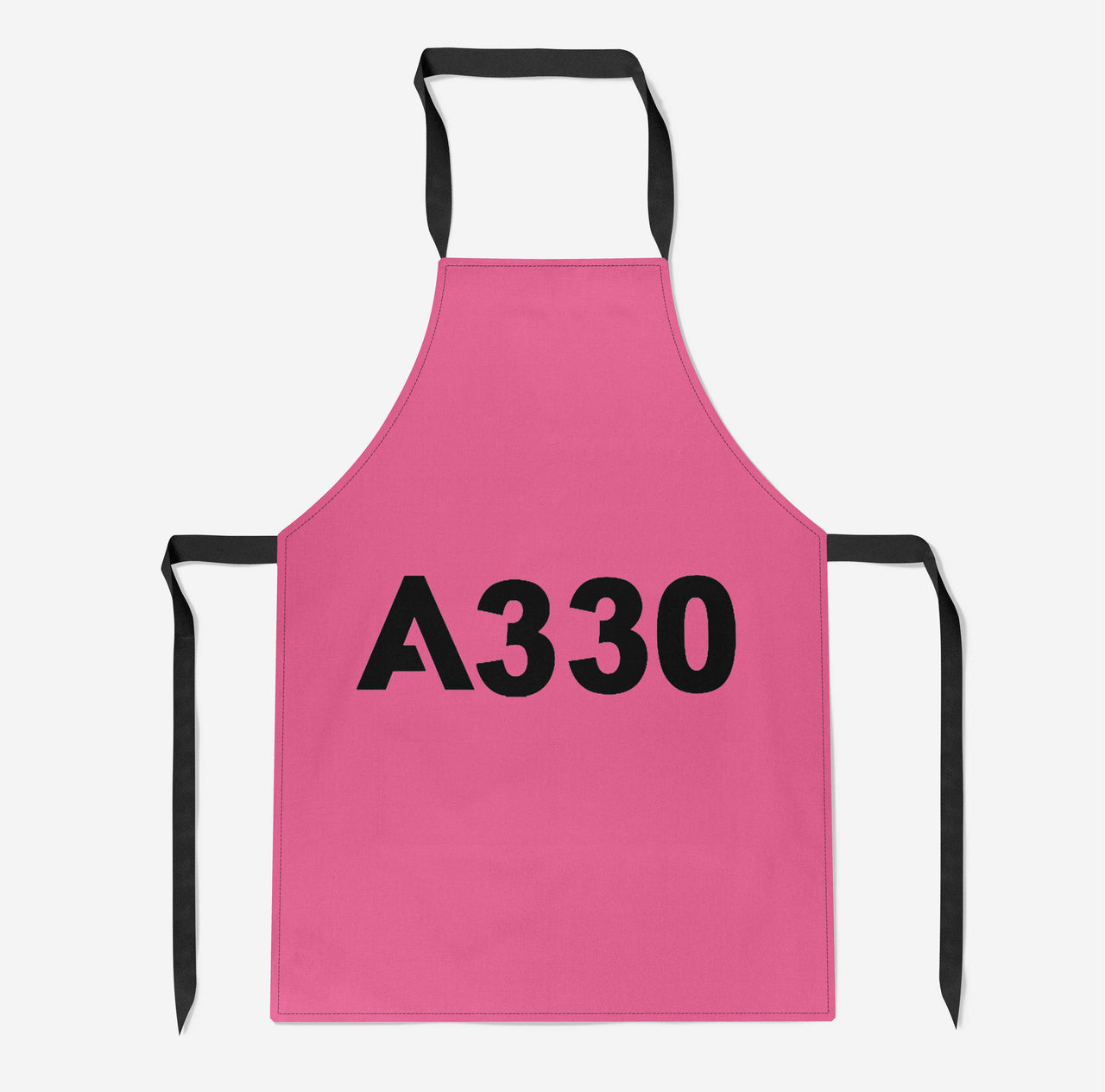 A330 Flat Text Designed Kitchen Aprons