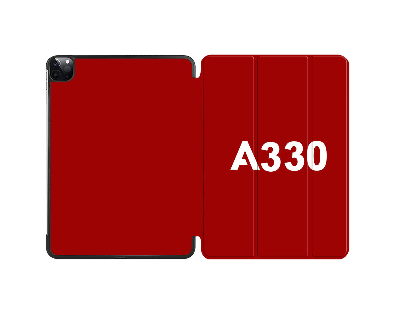 A330 Flat Text Designed iPad Cases