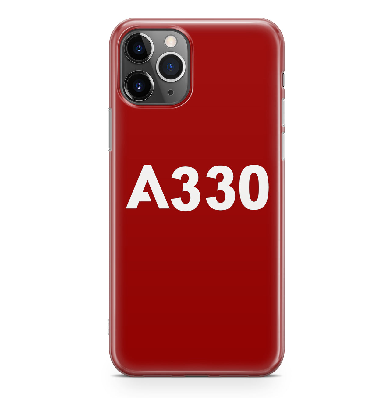 A330 Flat Text Designed iPhone Cases