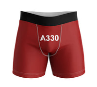 Thumbnail for A330 Flat Text Designed Men Boxers