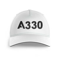 Thumbnail for A330 Flat Text  Printed Hats