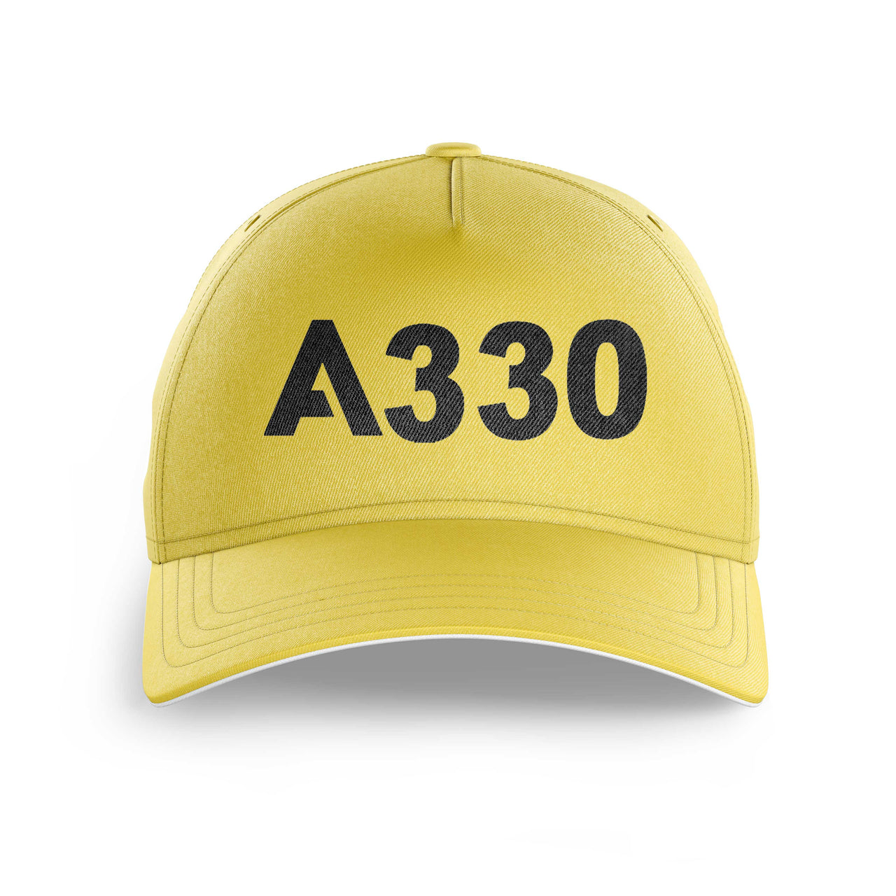 A330 Flat Text  Printed Hats