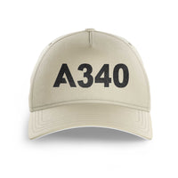 Thumbnail for A340 Flat Text Printed Hats