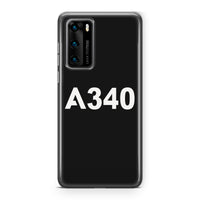 Thumbnail for A340 Flat Text Designed Huawei Cases