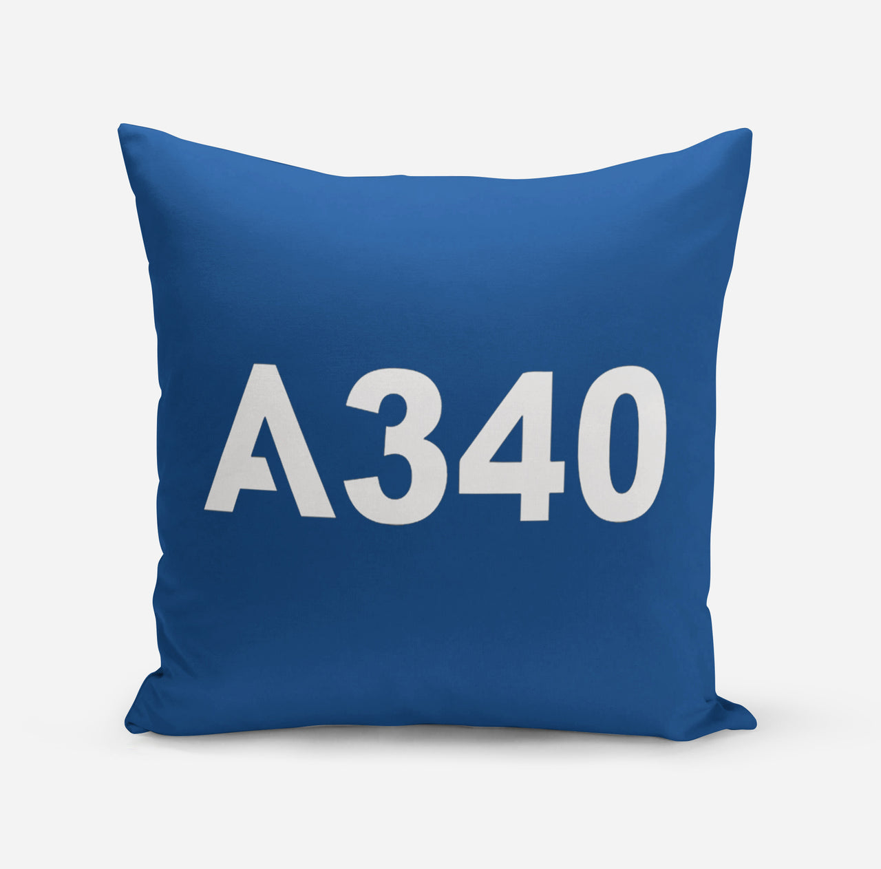 A340 Flat Text Designed Pillows