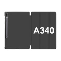 Thumbnail for A340 Flat Text Designed Samsung Tablet Cases