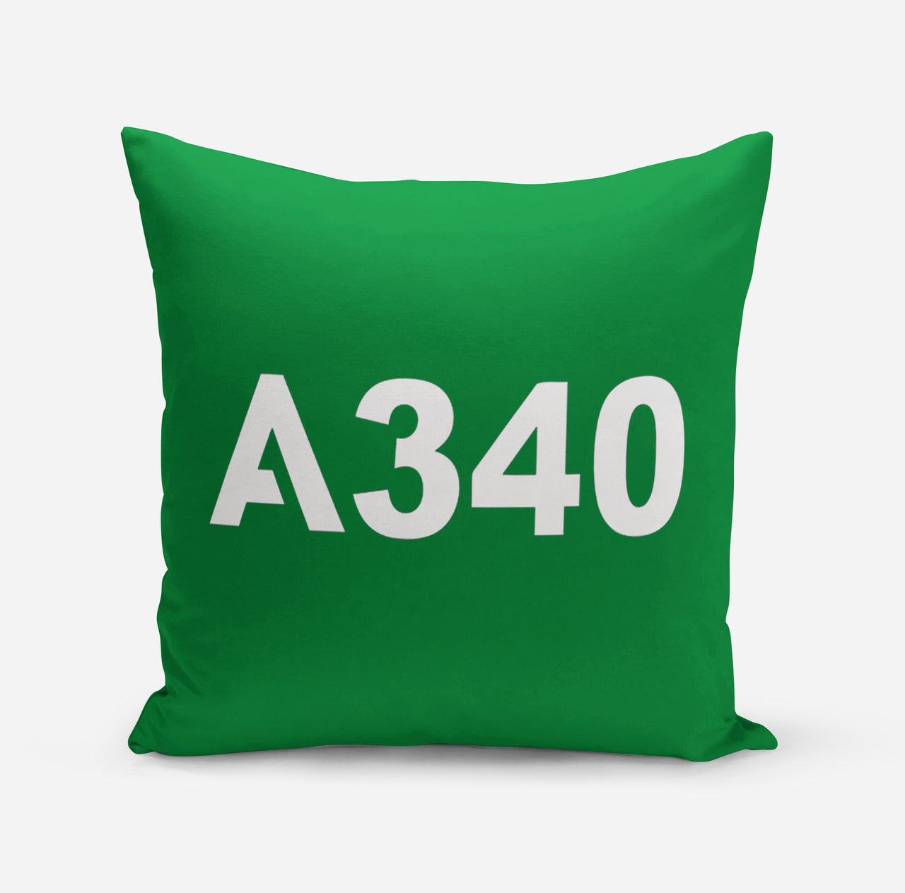 A340 Flat Text Designed Pillows