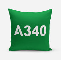 Thumbnail for A340 Flat Text Designed Pillows