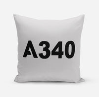 Thumbnail for A340 Flat Text Designed Pillows