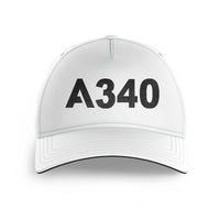 Thumbnail for A340 Flat Text Printed Hats