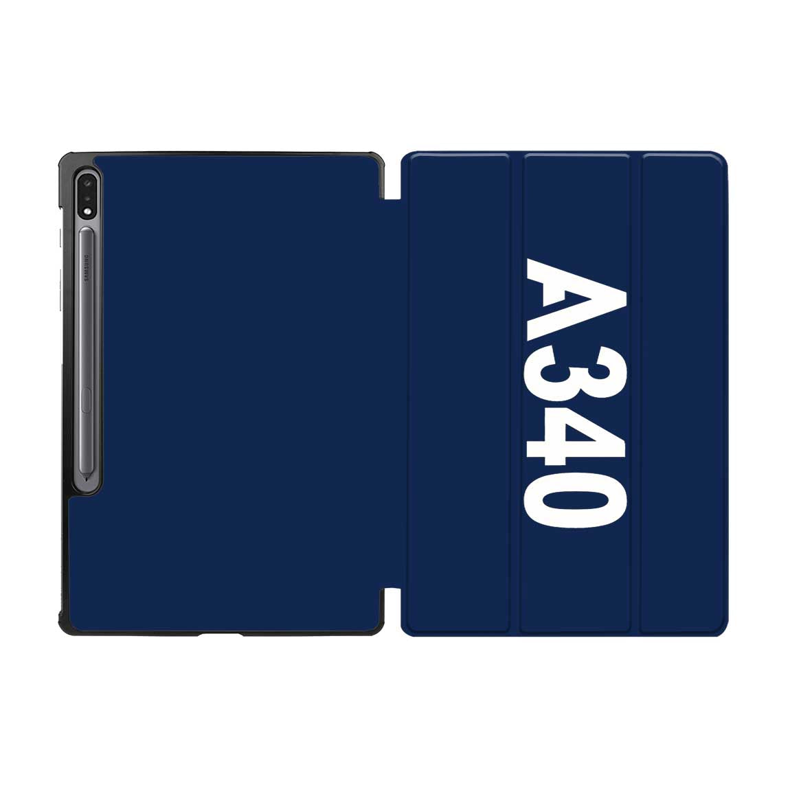 A340 Text Designed Samsung Tablet Cases