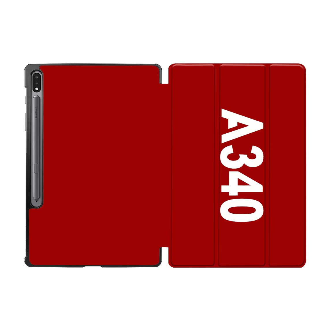 A340 Text Designed Samsung Tablet Cases