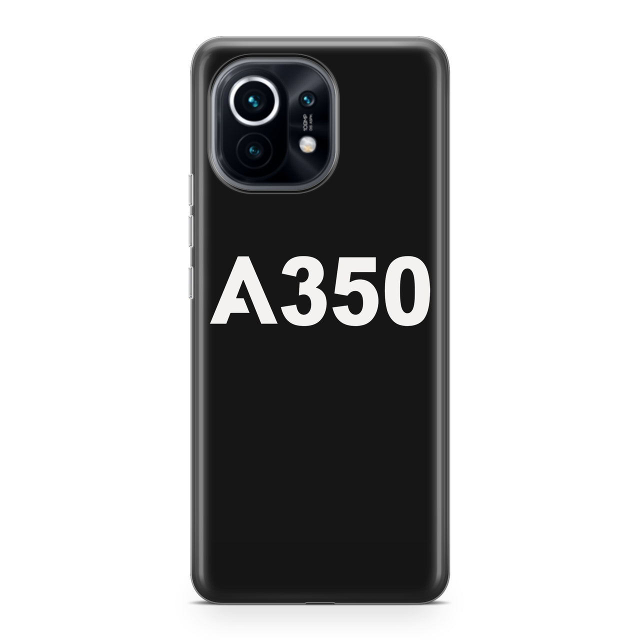 A350 Flat Text Designed Xiaomi Cases