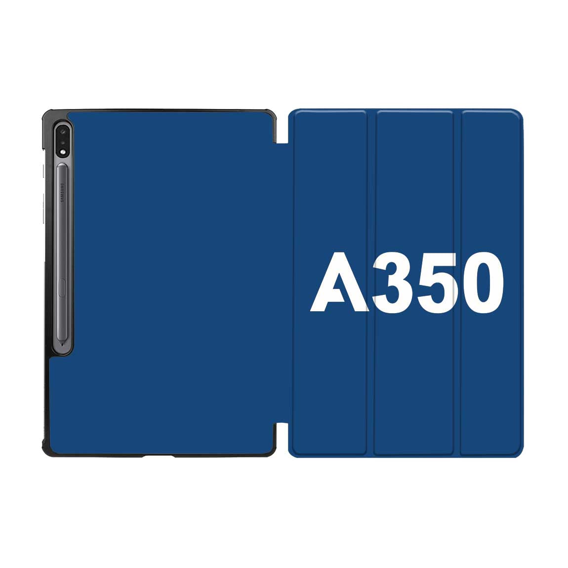 A350 Flat Text Designed Samsung Tablet Cases