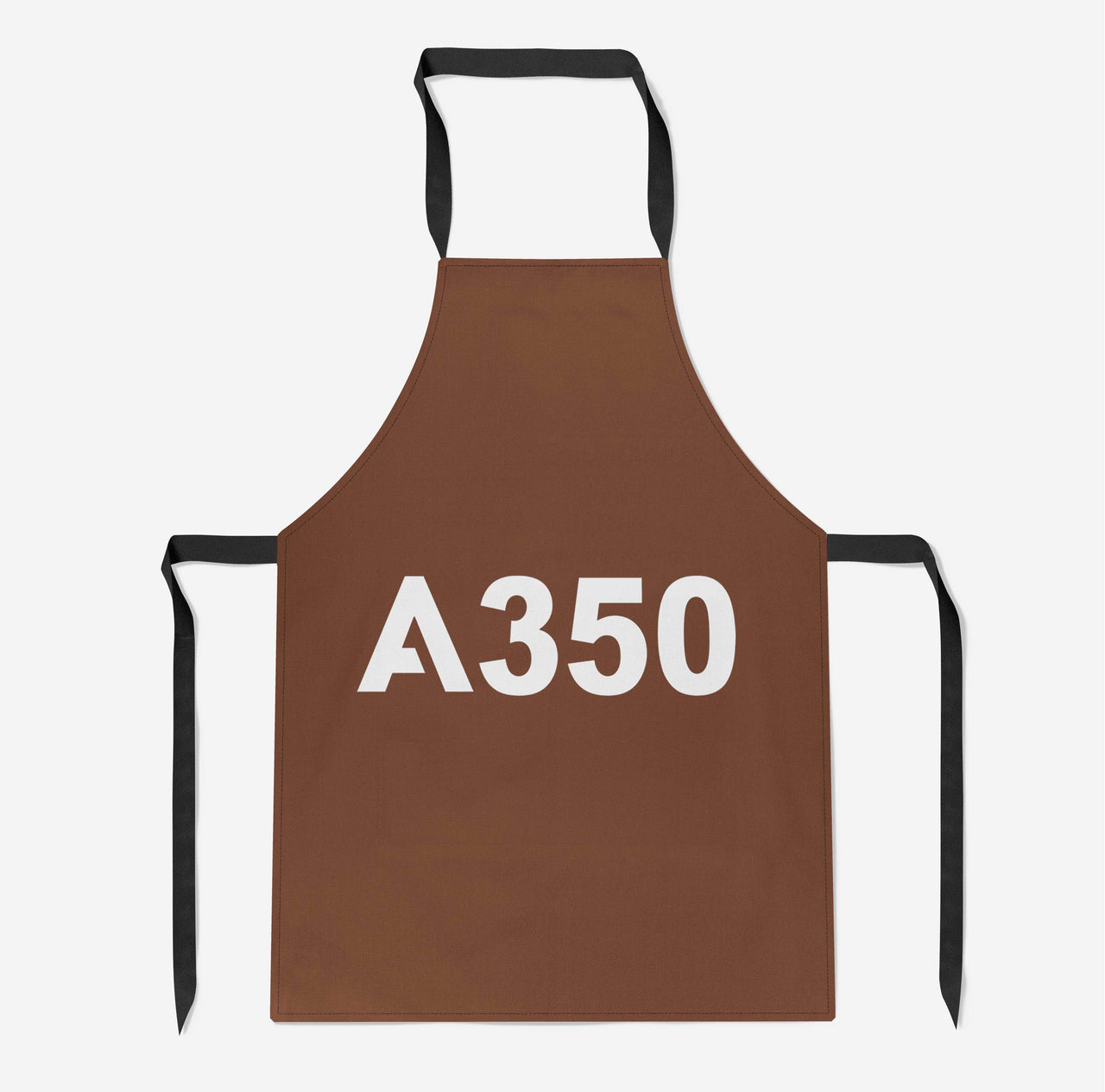 A350 Flat Text Designed Kitchen Aprons