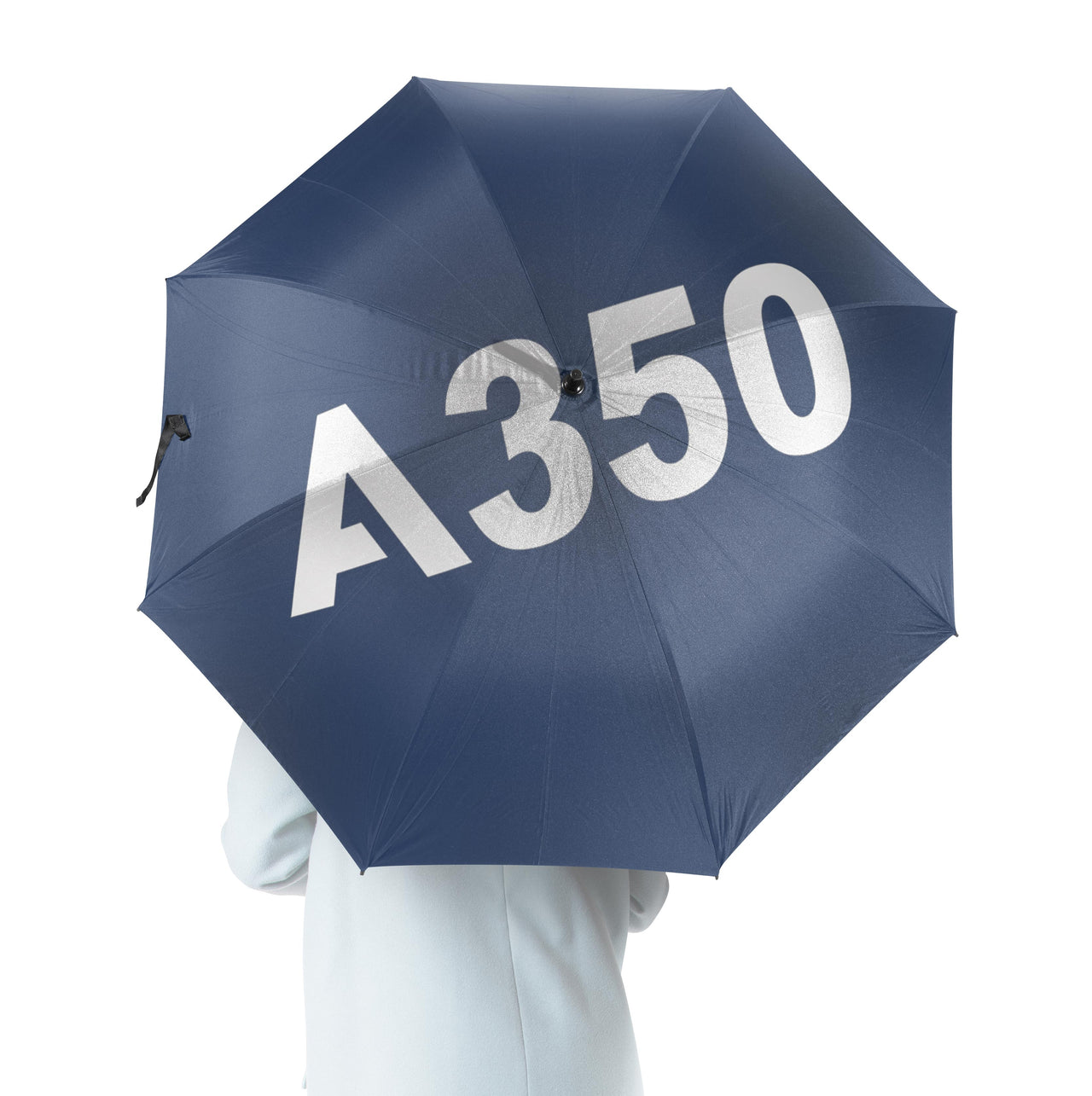 A350 Flat Text Designed Umbrella