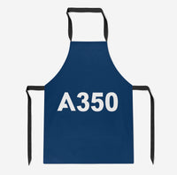 Thumbnail for A350 Flat Text Designed Kitchen Aprons