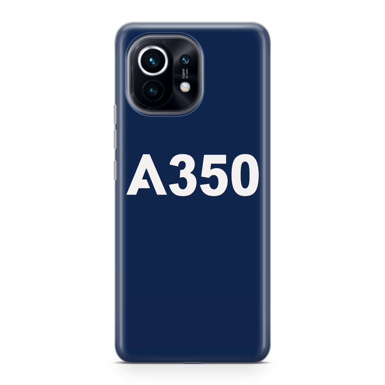 A350 Flat Text Designed Xiaomi Cases