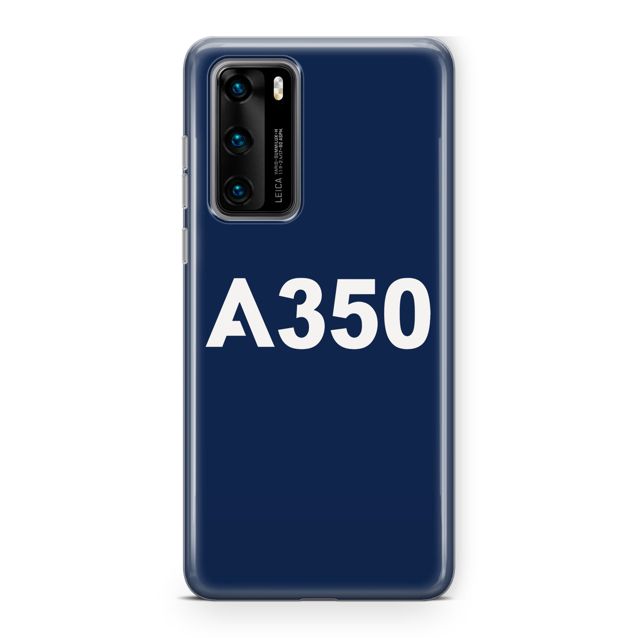 A350 Flat Text Designed Huawei Cases