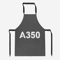 Thumbnail for A350 Flat Text Designed Kitchen Aprons