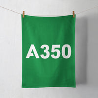 Thumbnail for A350 Flat Text Designed Towels