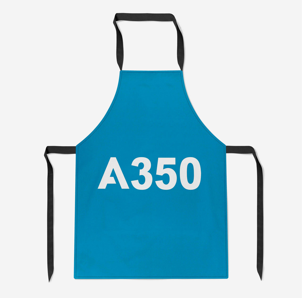 A350 Flat Text Designed Kitchen Aprons