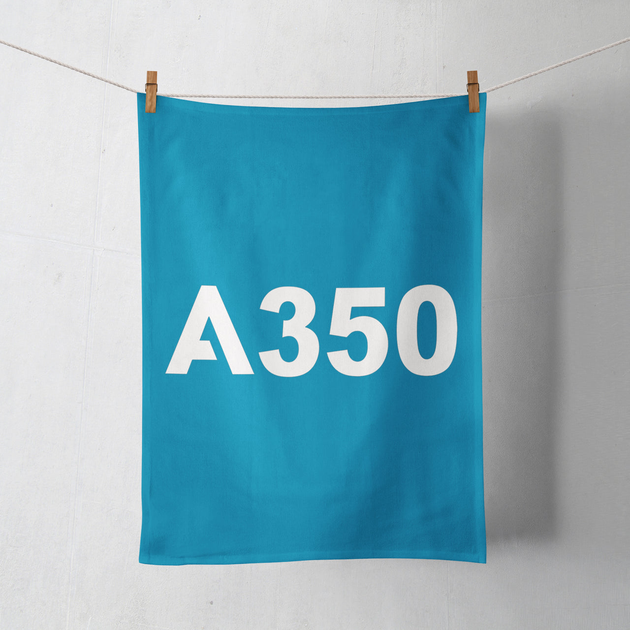 A350 Flat Text Designed Towels