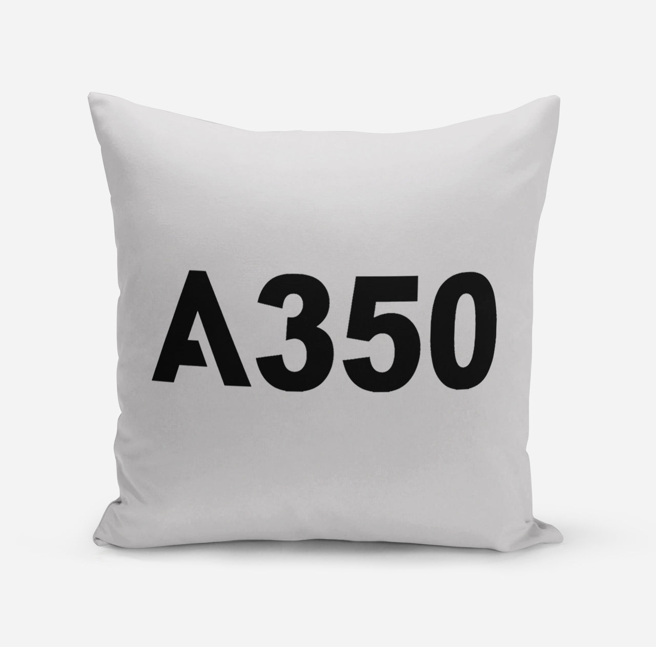 A350 Flat Text Designed Pillows