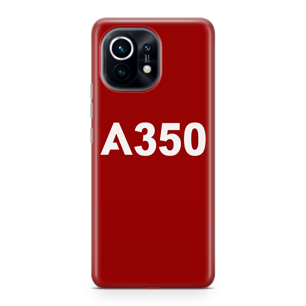 A350 Flat Text Designed Xiaomi Cases