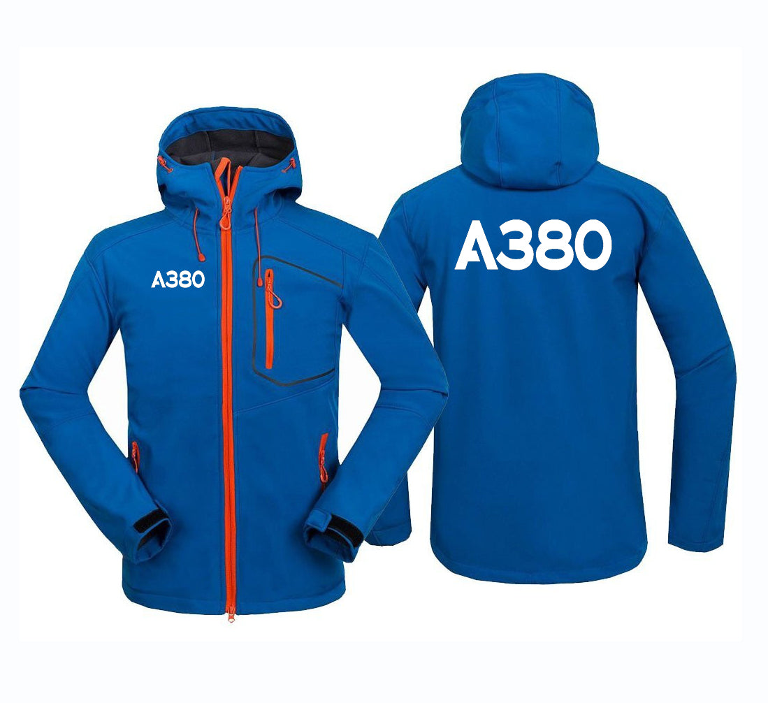 A380 Flat Text Polar Style Jackets