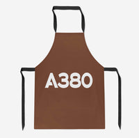 Thumbnail for A380 Flat Text Designed Kitchen Aprons