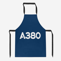 Thumbnail for A380 Flat Text Designed Kitchen Aprons