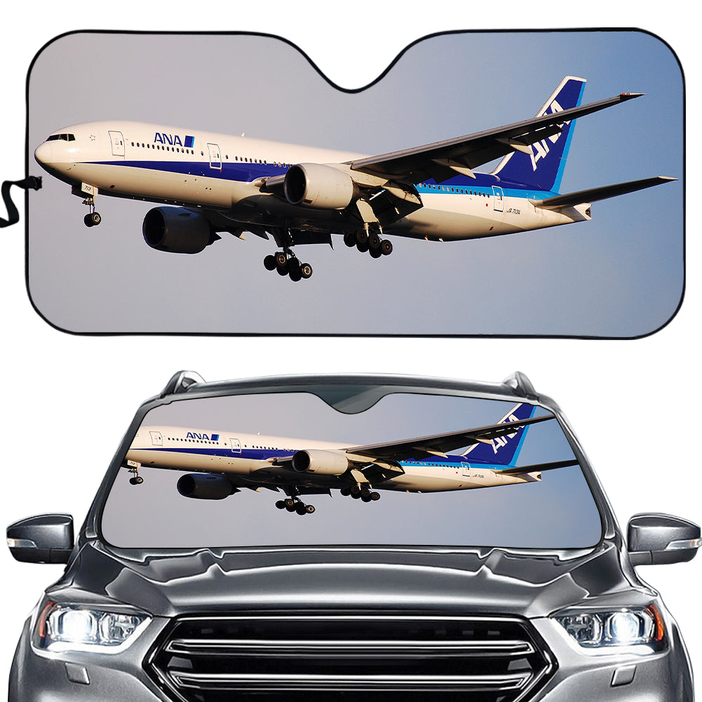 ANA's Boeing 777 Designed Car Sun Shade