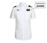 Thumbnail for ATR-72 Silhouette Designed Pilot Shirts