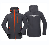 Thumbnail for ATR-72 Silhouette Silhouette Polar Style Jackets