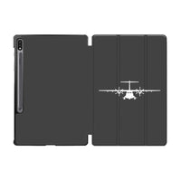 Thumbnail for ATR-72 Silhouette Designed Samsung Tablet Cases