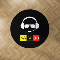 Thumbnail for AV8R 2 Designed Carpet & Floor Mats (Round)