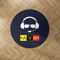 Thumbnail for AV8R 2 Designed Carpet & Floor Mats (Round)