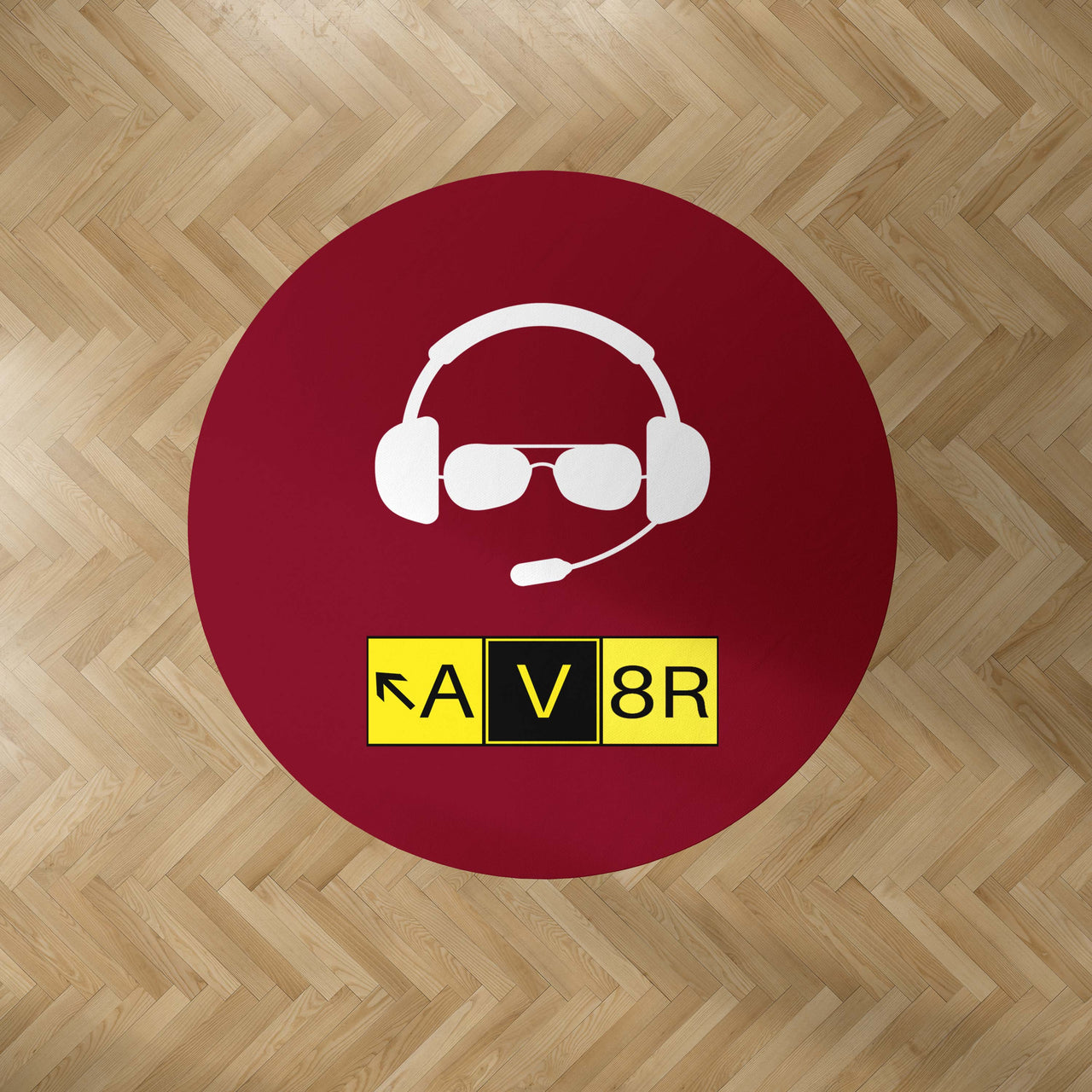 AV8R 2 Designed Carpet & Floor Mats (Round)