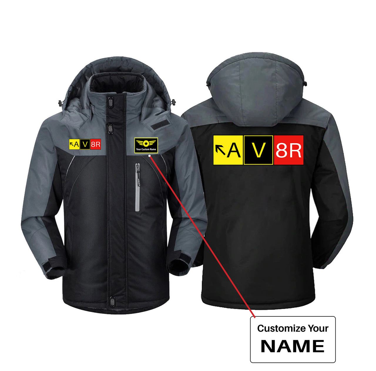 AV8R Designed Thick Winter Jackets