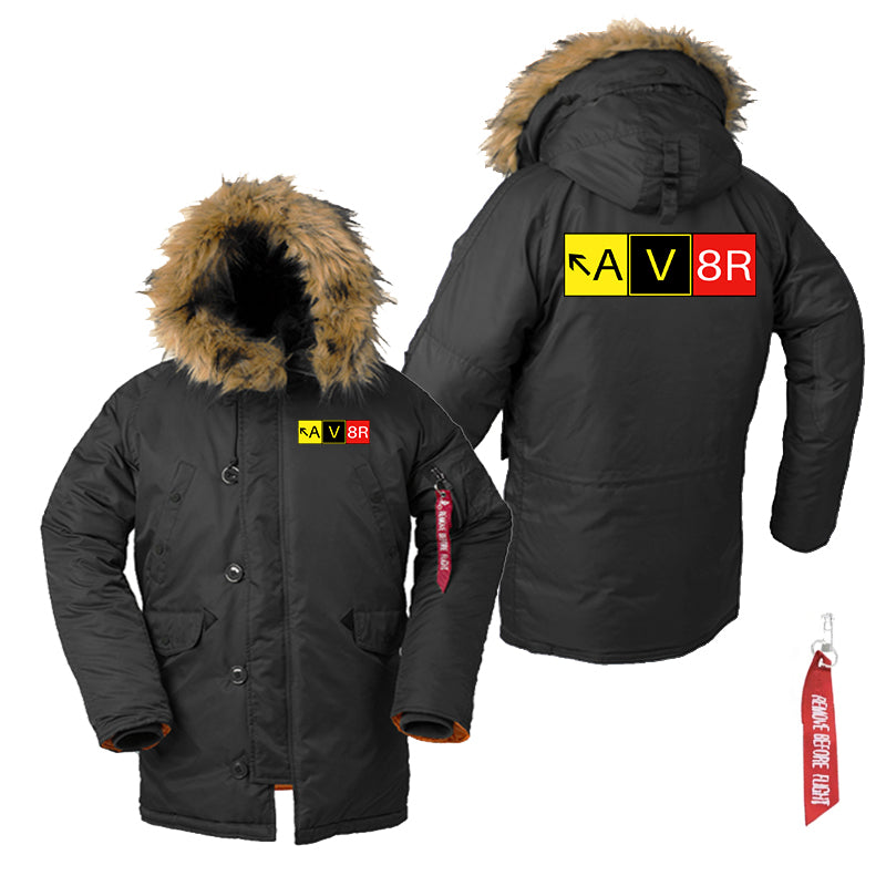 AV8R Designed Parka Bomber Jackets