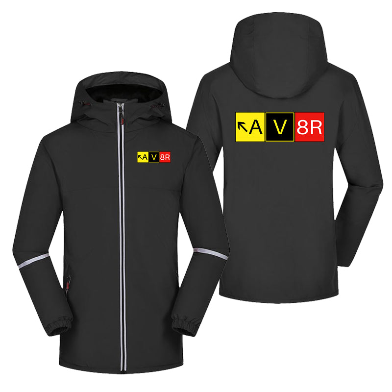 AV8R Designed Rain Coats & Jackets