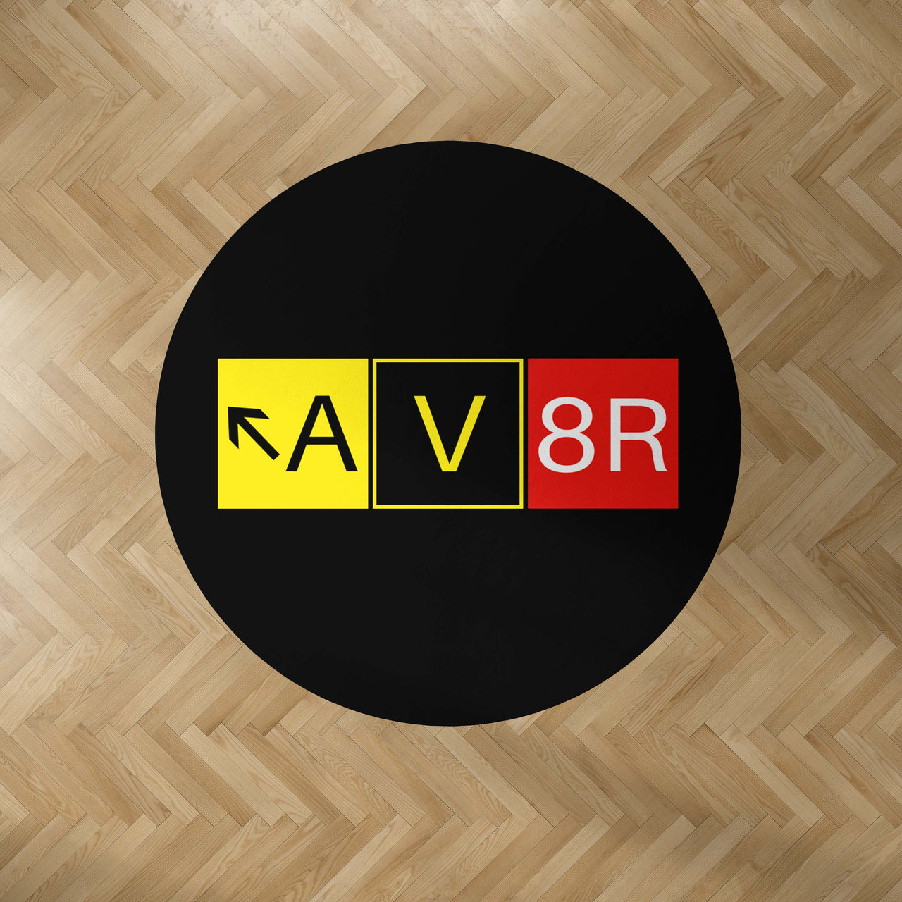 AV8R Designed Carpet & Floor Mats (Round)