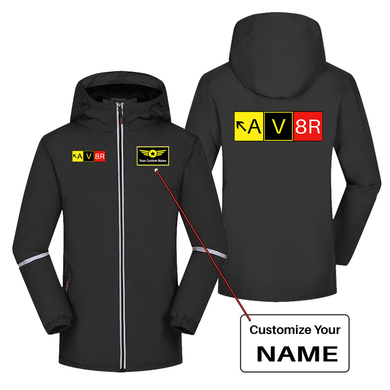 AV8R Designed Rain Coats & Jackets