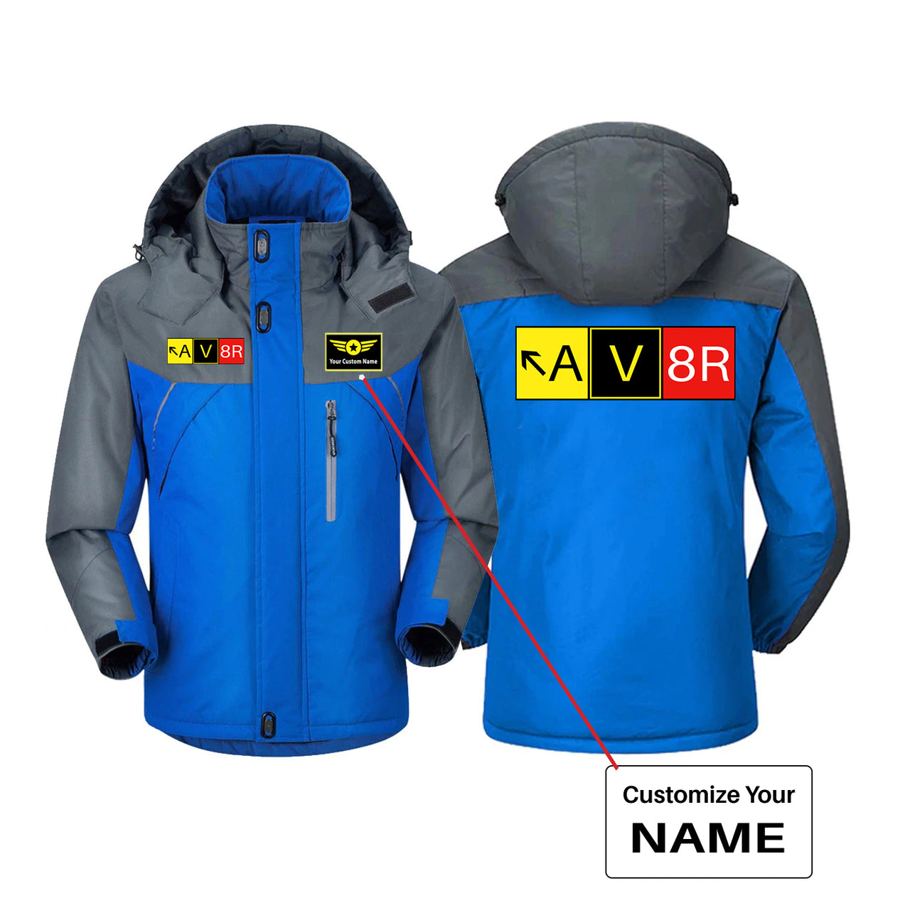 AV8R Designed Thick Winter Jackets