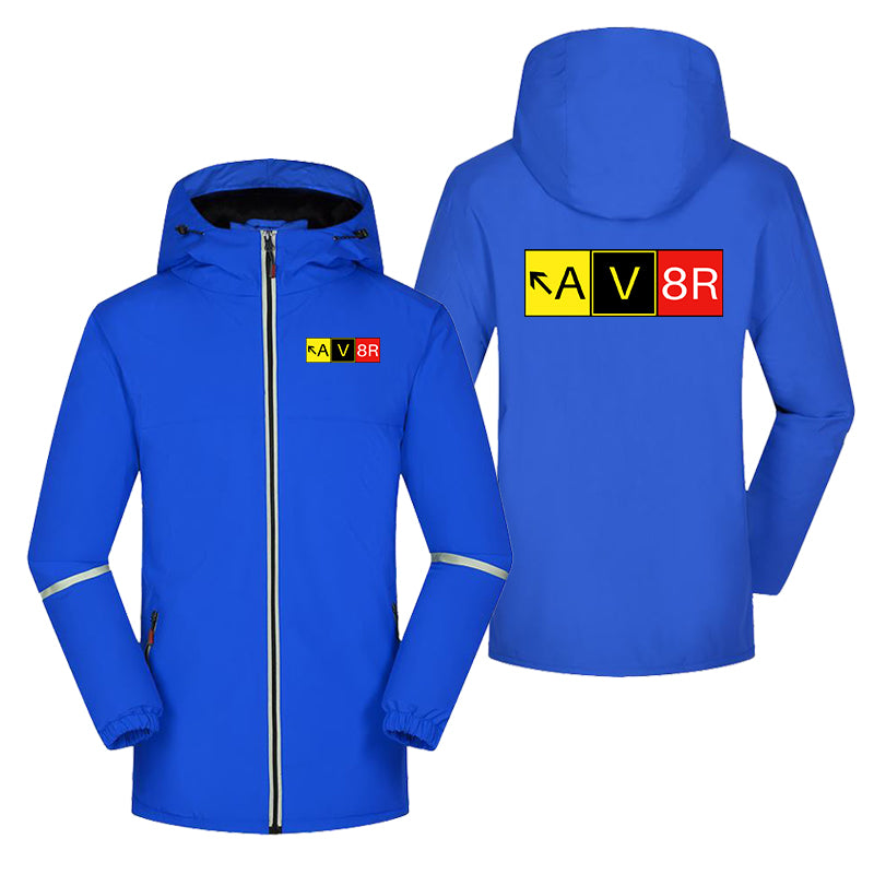 AV8R Designed Rain Coats & Jackets