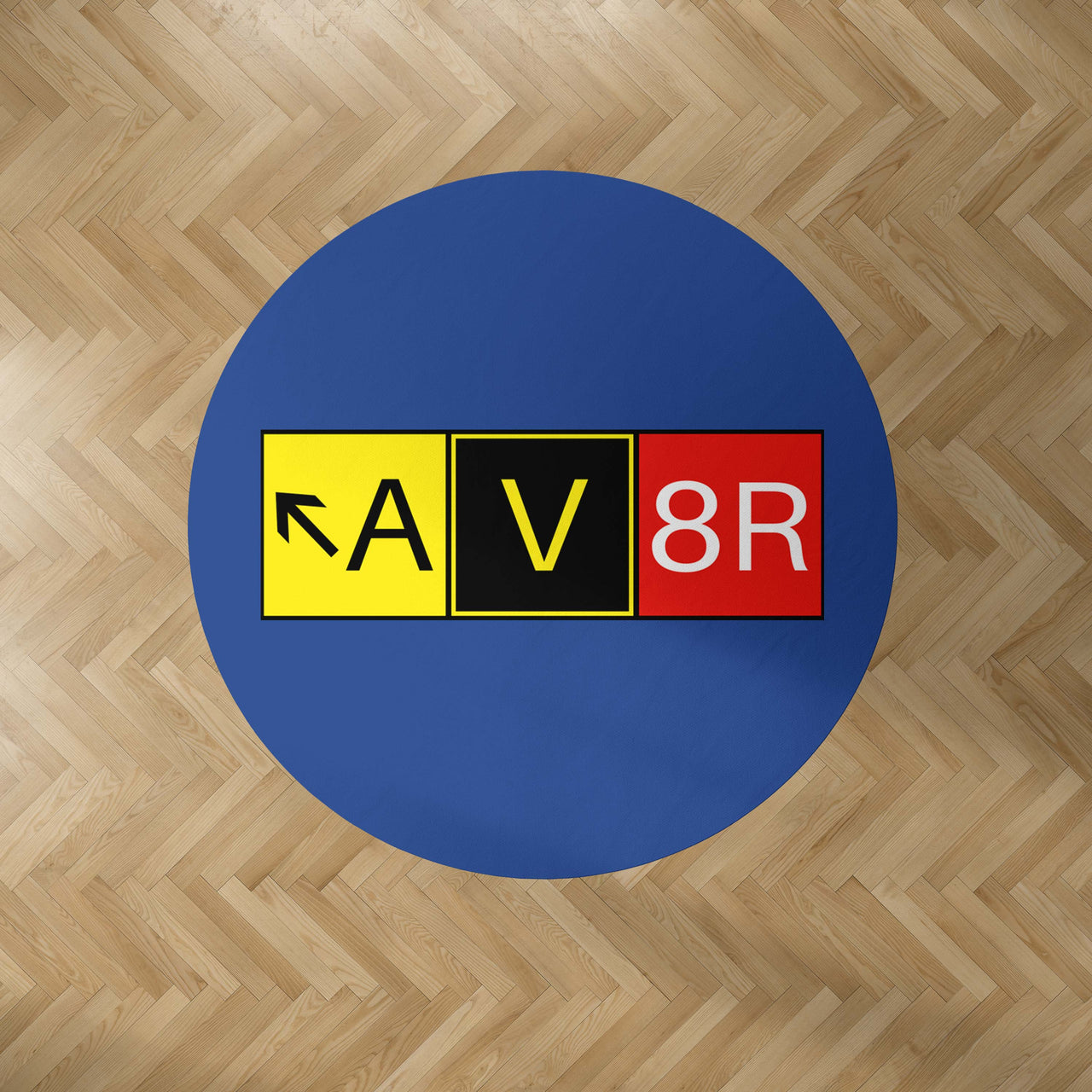 AV8R Designed Carpet & Floor Mats (Round)